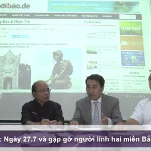 Video: Tọa đàm “ Ngày 27.7 và gặp gỡ người lính hai miền Bắc – Nam “.